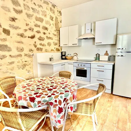 House In A Medieval Village Saint-Macaire